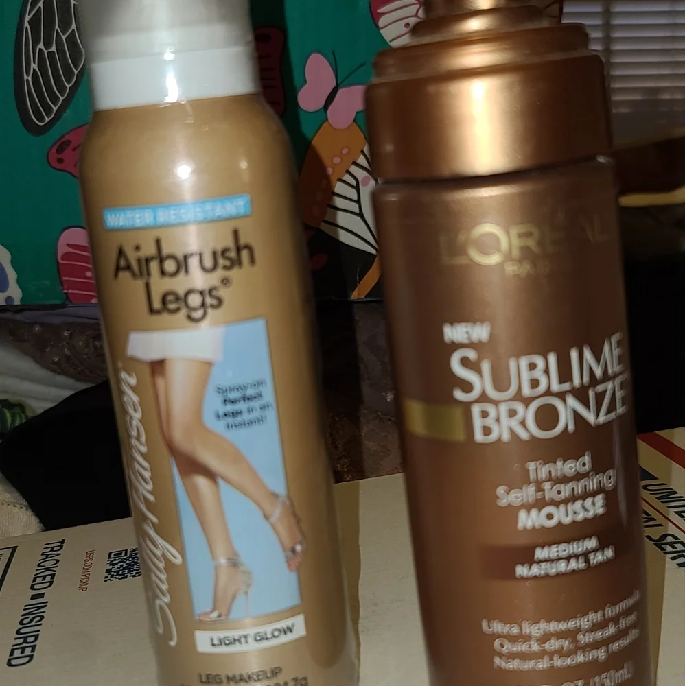 Self tanning/ bronzer pretty legs duo